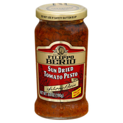 Filippo Berio Sun Dried Tomato Pesto 6.7 oz