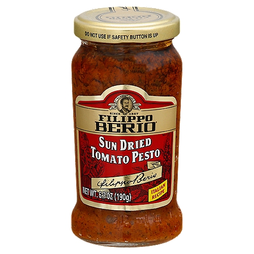 This Sicilian classic is bursting with the flavor and aroma of rich, sweet tomatoes. Adding Filippo Berio olive oils to the recipe takes the flavor even further. Pesto perks up pastas and pasta salads, potato salads, sandwiches and soups. And it's a surprisingly scrumptious ingredient in hummus and dips!