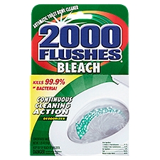 2000 Flushes Toilet Bowl Cleaner - Bleach, 1.25 Ounce