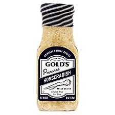 Gold's Horseradish, Fresh Grated Prepared, 6 Ounce