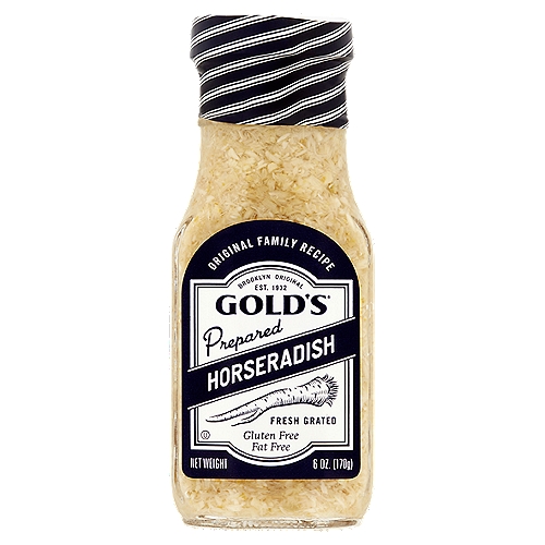 Gold's Fresh Grated Prepared Horseradish, 6 oz