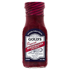 Gold's Horseradish and Beets, Fresh Grated Prepared, 6 Ounce