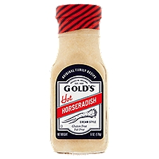 Gold's Cream Style Hot Horseradish, 6 oz, 6 Ounce
