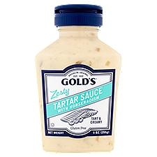 Gold's Zesty Tartar Sauce with Horseradish, 9 oz, 9 Ounce