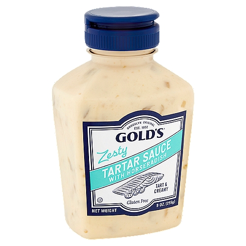 Gold's Zesty Tartar Sauce with Horseradish, 9 oz