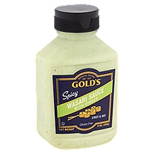 Gold's Spicy Wasabi Sauce with Ginger, 9 oz