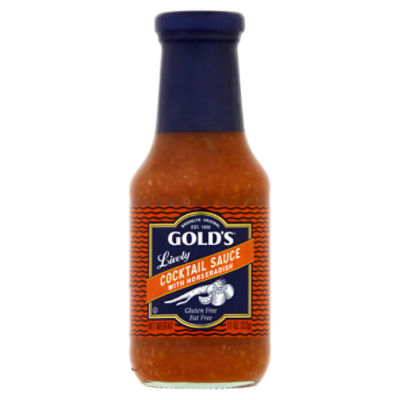 Gold's Lively Cocktail Sauce with Horseradish, 11 oz