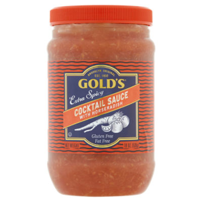 Gold's Extra Spicy Cocktail Sauce with Horseradish, 19 oz, 19 Ounce