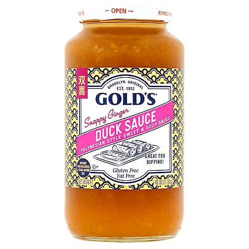 Gold's Snappy Ginger Duck Sauce, 40 oz