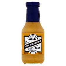 Gold's Mustard Sauce, Sweet Honey, 10 Ounce