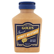 Gold's Mustard, Sweet Honey, 10 Ounce