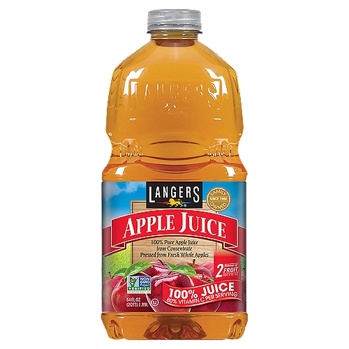 Langers Apple Juice, 64 fl oz