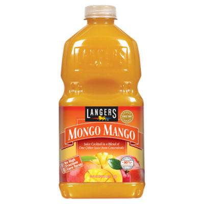 Langers Mongo Mango Juice Cocktail, 64 fl oz, 64 Fluid ounce