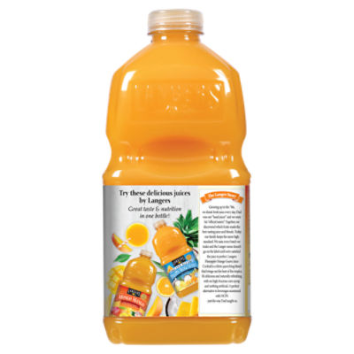 Langers Pineapple Orange Guava Juice Cocktail 64 fl oz The