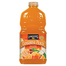 Langers Juice Cocktail Tangerine Peach, 64 Fluid ounce