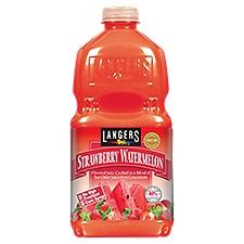 Langers Juice Cocktail - Strawberry Watermelon, 64 Fluid ounce