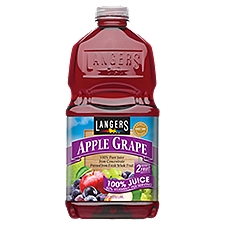 Langers Apple Grape, 100% Juice, 64 Fluid ounce