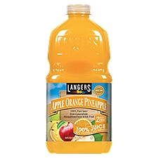 Langers Apple Orange Pineapple 100% Pure Juice, 64 fl oz, 64 Fluid ounce
