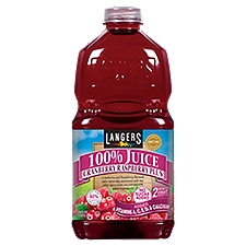 Langers Cranberry Raspberry Plus 100% Juice, 64 fl oz, 64 Fluid ounce