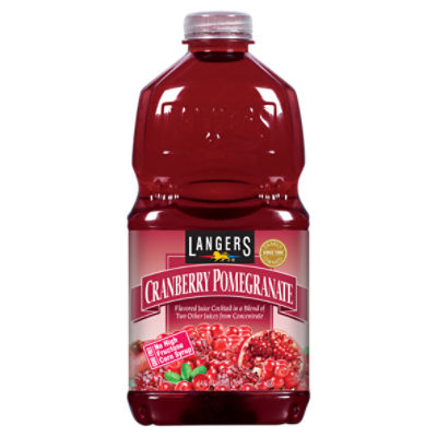 Langers Cranberry Pomegranate Flavored Juice Cocktail, 64 fl oz, 64 Fluid ounce