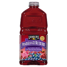 Langers Juice Cocktail, Pomegranate Blueberry, 64 Fluid ounce