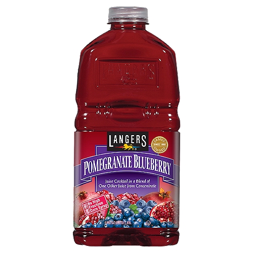 Langers Pomegranate Blueberry Juice Cocktail, 64 fl oz