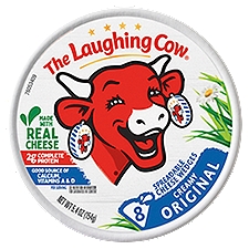 The Laughing Cow Creamy Original Spreadable Cheese Wedges, 8 count, 5.4 oz