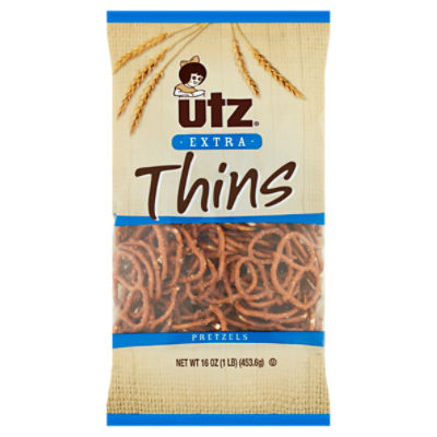 Utz Extra Thins Pretzels, 16 oz ShopRite