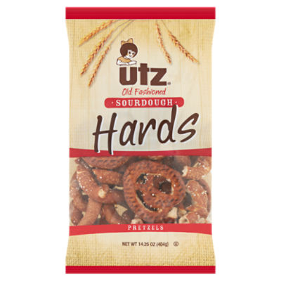 Utz Old Fashioned Sourdough Hards Pretzels, 14.25 oz The Fresh Grocer