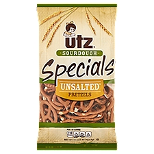 Utz Sourdough Specials Unsalted Pretzels, 16 oz, 16 Ounce