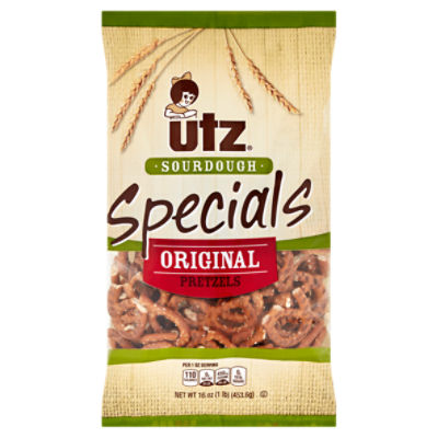 Utz Sourdough Specials Original Pretzels, 16 oz