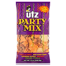Utz Party Mix, Snacks, 12 Ounce