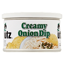 Utz Creamy Onion Dip, 8.5 oz, 8.5 Ounce