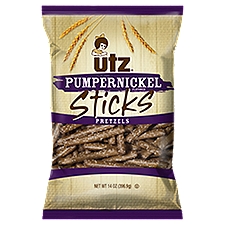 Utz Pumpernickel Sticks Pretzels 14 oz, 14 Ounce