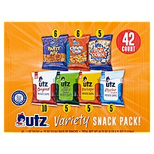 Utz Variety Snack Pack, 1 oz, 42 count