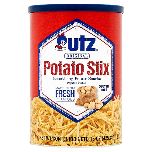 Utz Original Potato Stix, 15 oz
Shoestring Potato Snacks