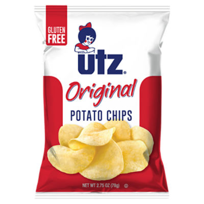2.75 oz Utz Original Potato Chips, 2.75 Ounce