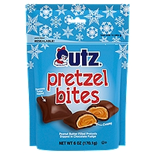 6 oz Utz Milk Chocolate Peanut Butter Pretzel Bites