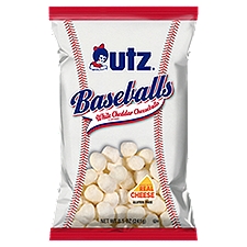Utz White Cheddar, Cheese Baseballs, 8.5 Ounce