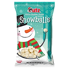 Utz White Cheddar, Cheese Snowballs, 8.5 Ounce