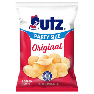 Ruffles Potato Chips, Original, Party Size - 13 oz