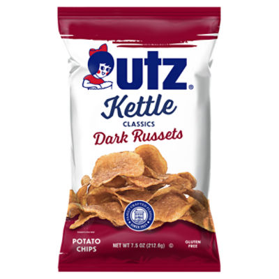 Utz Kettle Classics Dark Russets, Potato Chips