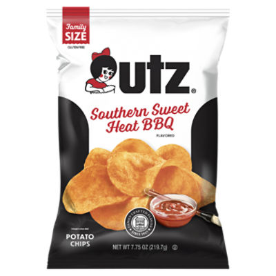7.75 oz Utz Southern Sweet Heat BBQ Potato Chips
