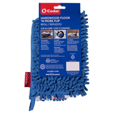 O-Cedar Hardwood Floor 'N More Microfiber Flip Mop with Extra