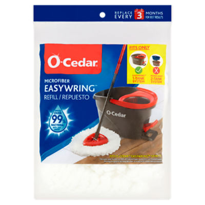 OCedar EasyWring Microfiber Refill Spin Mop ShopRite
