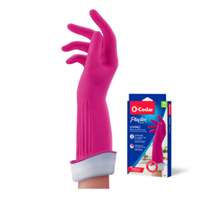 O-Cedar Playtex Hand Saver Everyday Protection Gloves, M, 1 pair - The  Fresh Grocer