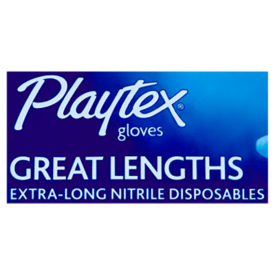 Playtex - Playtex, Gloves, Disposables, Extra-Long, Great Lengths