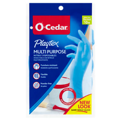 O-Cedar Playtex Handsaver Everyday Protection Gloves, XL, 1 pair