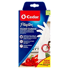 O-Cedar Playtex Clean Cuisine Food Prep Disposables Gloves, 100 count