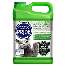 Cat's Pride Ultraclean Low Tracking Unscented Multi-Cat Clumping Litter, 15 lb